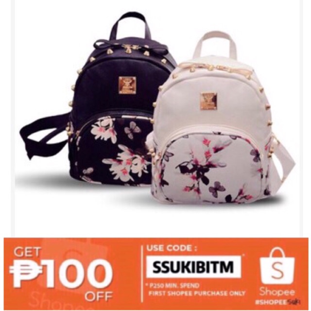 shopee small backpack