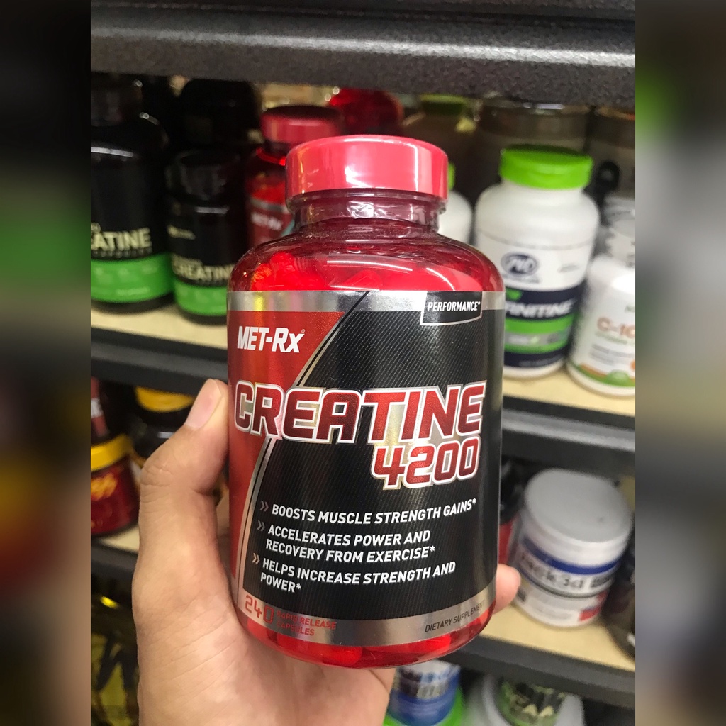 Spot s hairMET-Rx Creatine 4200 (240 capsule) | Shopee Philippines