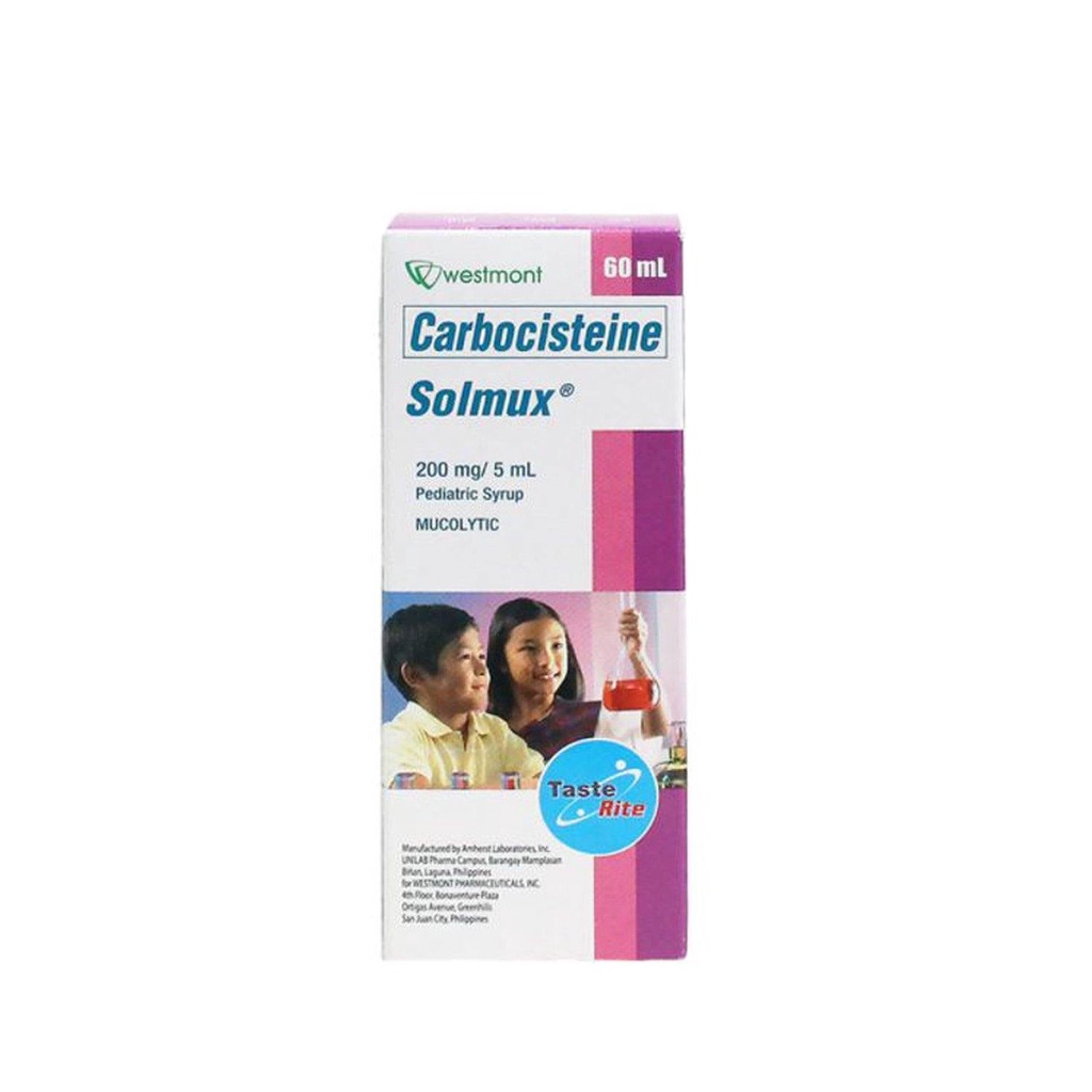 Solmux 200mg / 5mL 60mL Pediatric Suspension | Shopee Philippines