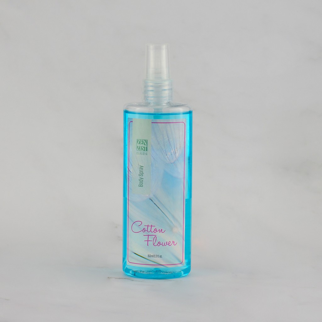 Zen Zest Body Spray 150ml Cotton Flower Shopee Philippines
