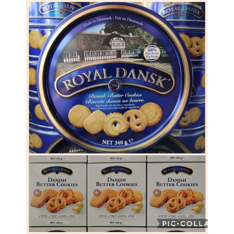 ROYAL DANSK DANISH BUTTER COOKIES 340G Shopee Philippines