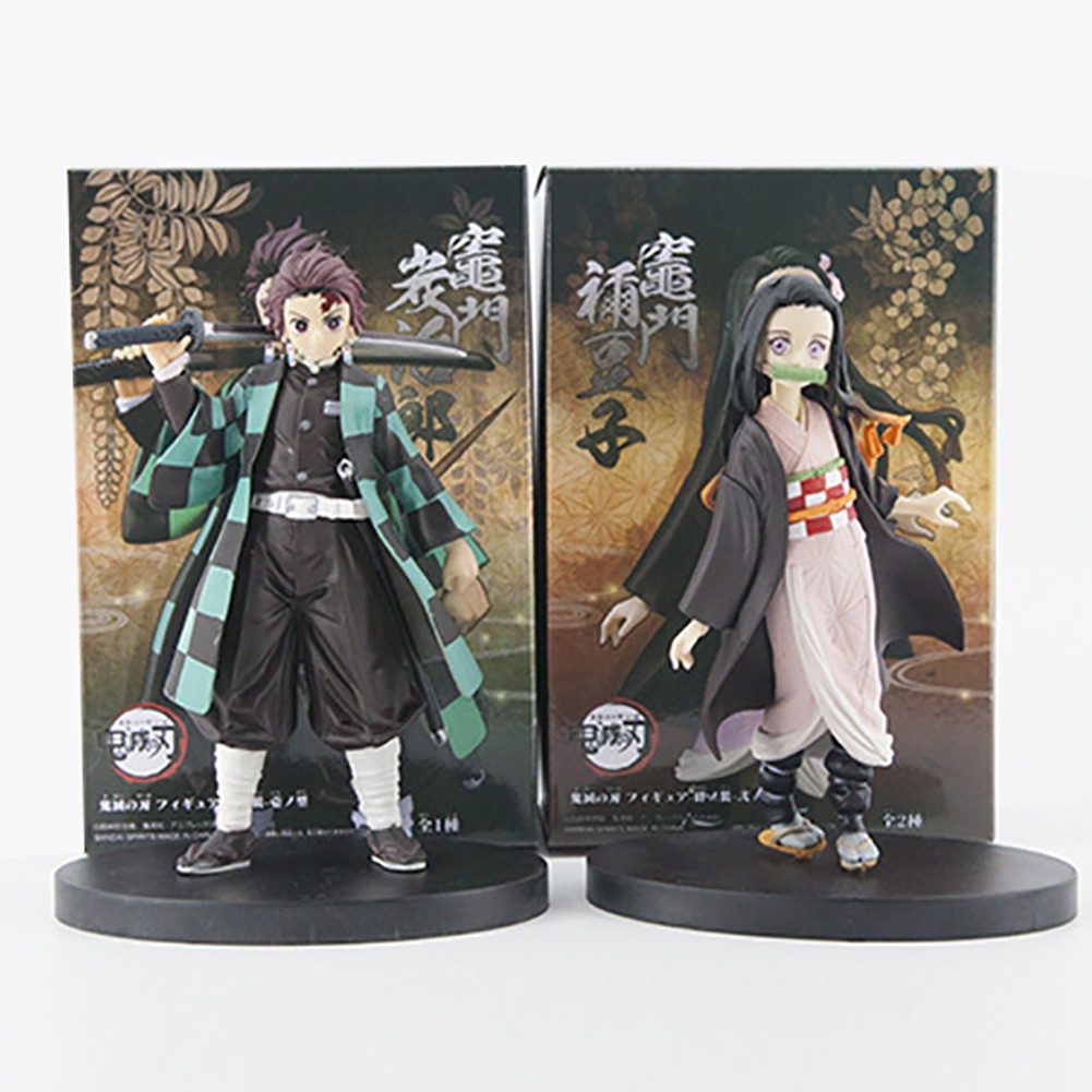 XP_Kimetsu no Yaiba Tanjirou Zenitsu Action Figures Anime ...