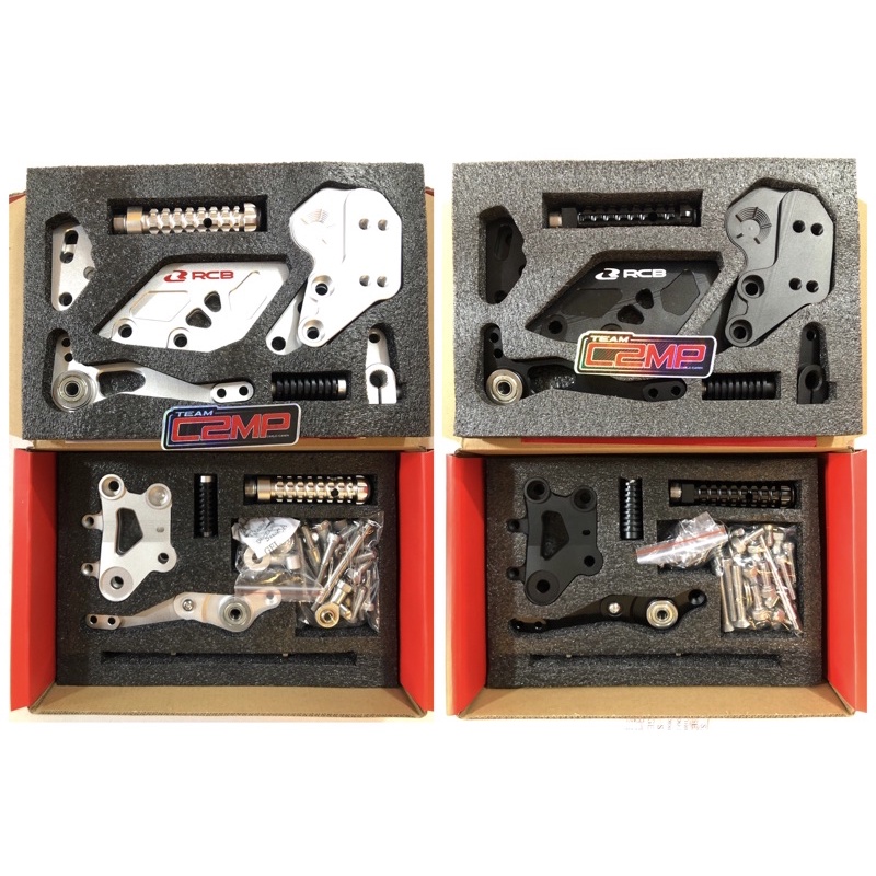 RCB Single Shifter (Rearset) R150 / Raider 150 Carb and FI (S4 version