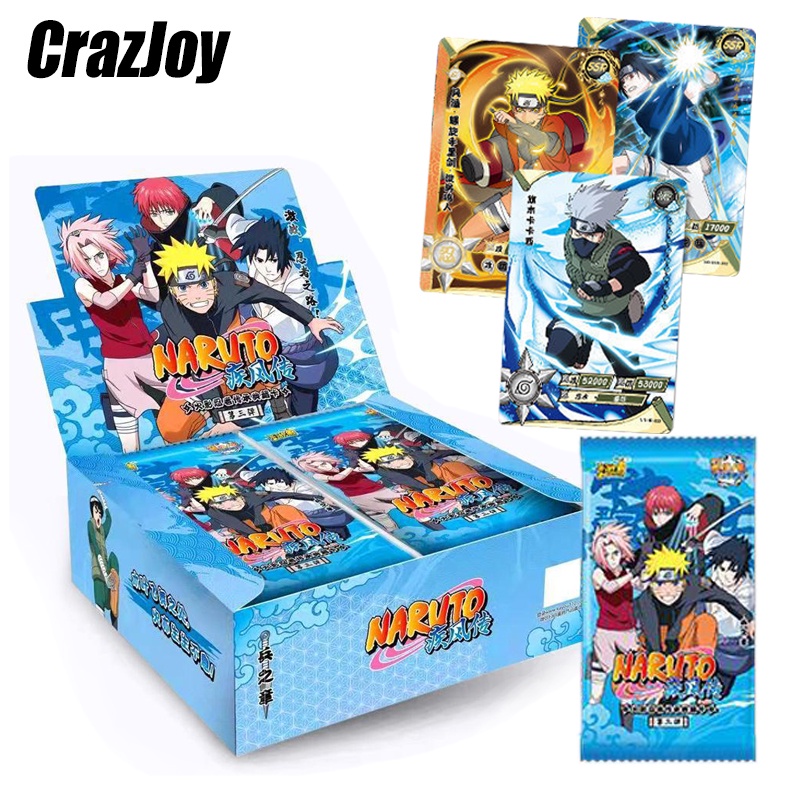 NEW Bandai Genuine Naruto cards Uzumaki Sasuke Ninja hobby Game