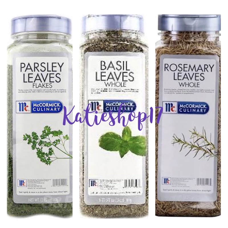 McCormick Culinary Parsley Leaves Flakes / McCormick Rosemary Leaves