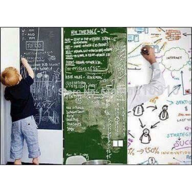 brian 2metro Soft Whiteboard Wall Sticker Seamless Whiteboard Sticker