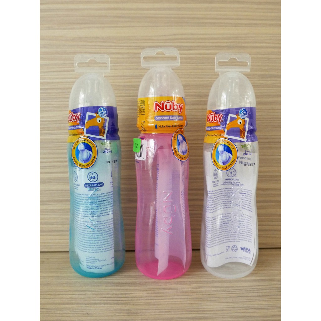 nuby standard neck bottles