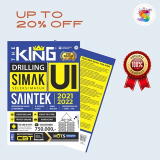 Book Drilling Simak Ui Saintek 2021-2022: The King ...