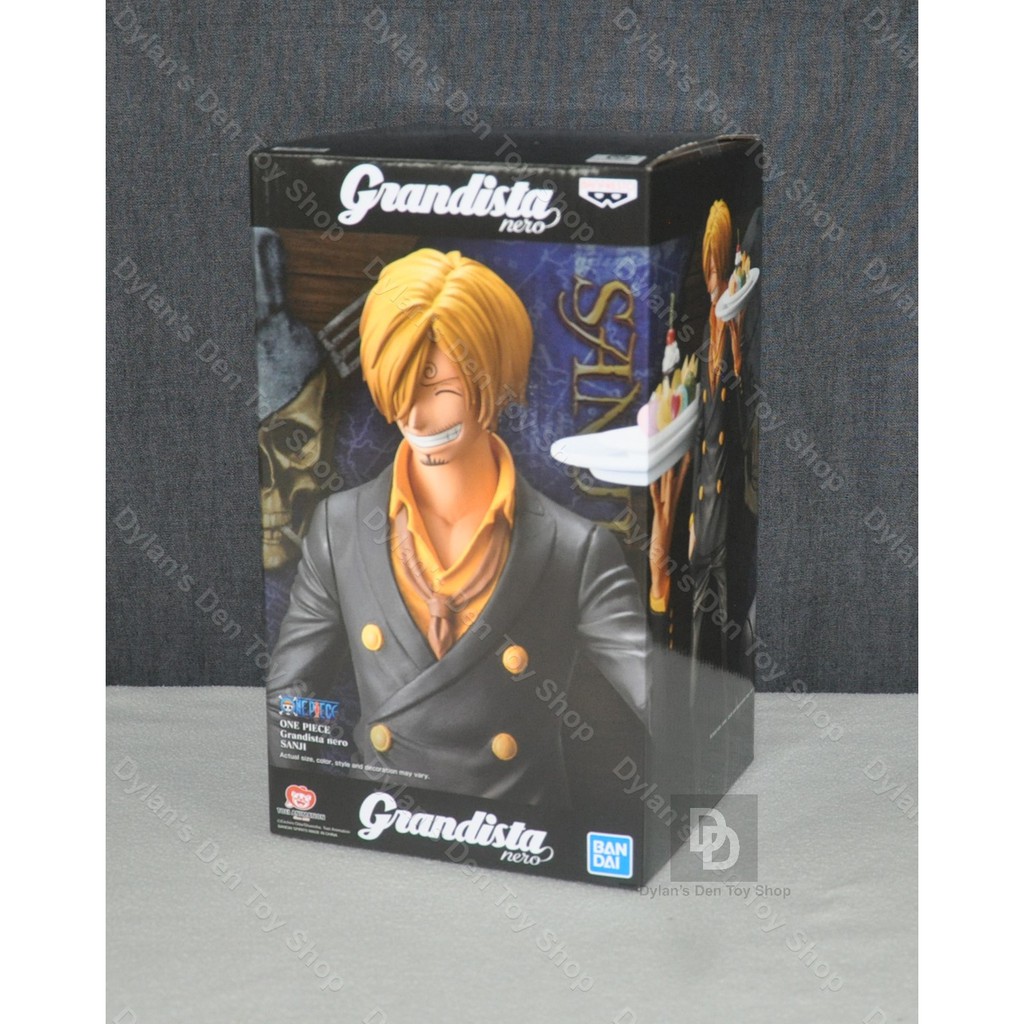 Sanji Grandista Nero Onepiece Banpresto Authentic Shopee Philippines