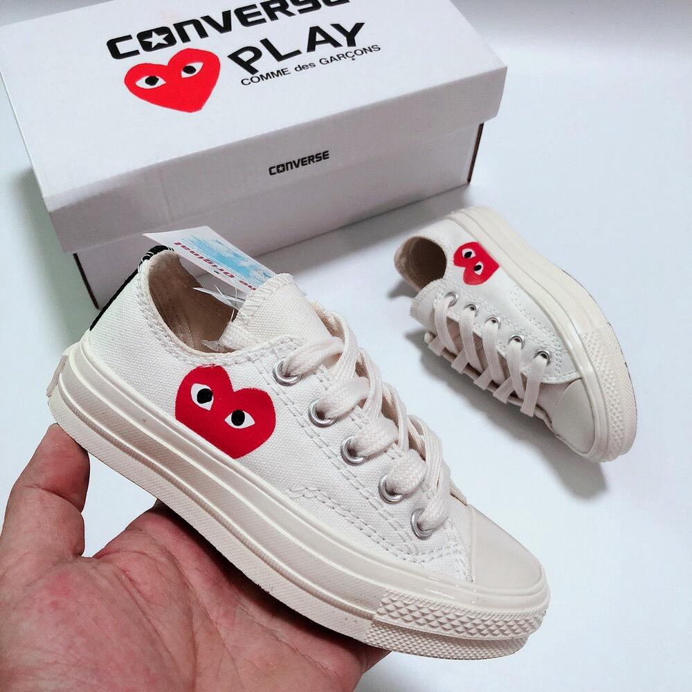 CDG x Converse chuck taylor all star 1970s for kids shoes boy's and ...