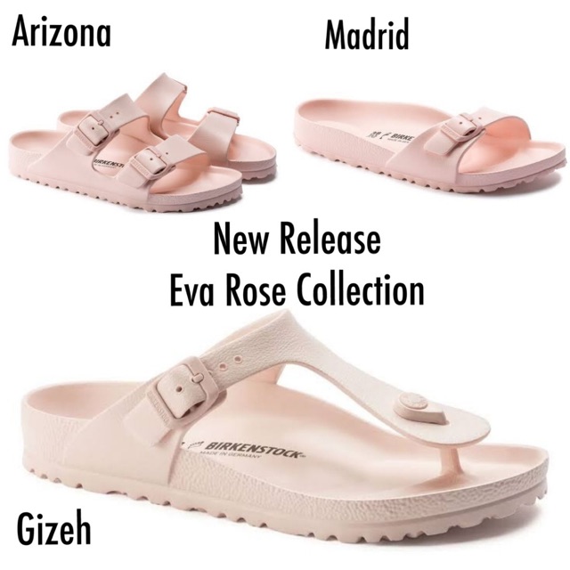 rose eva birkenstocks