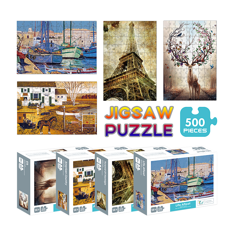 Jigsaw Puzzles 500 Pcs Puzzles High Definition Puzzle For Adults And Kids Games Educational Tools Shopee Philippines