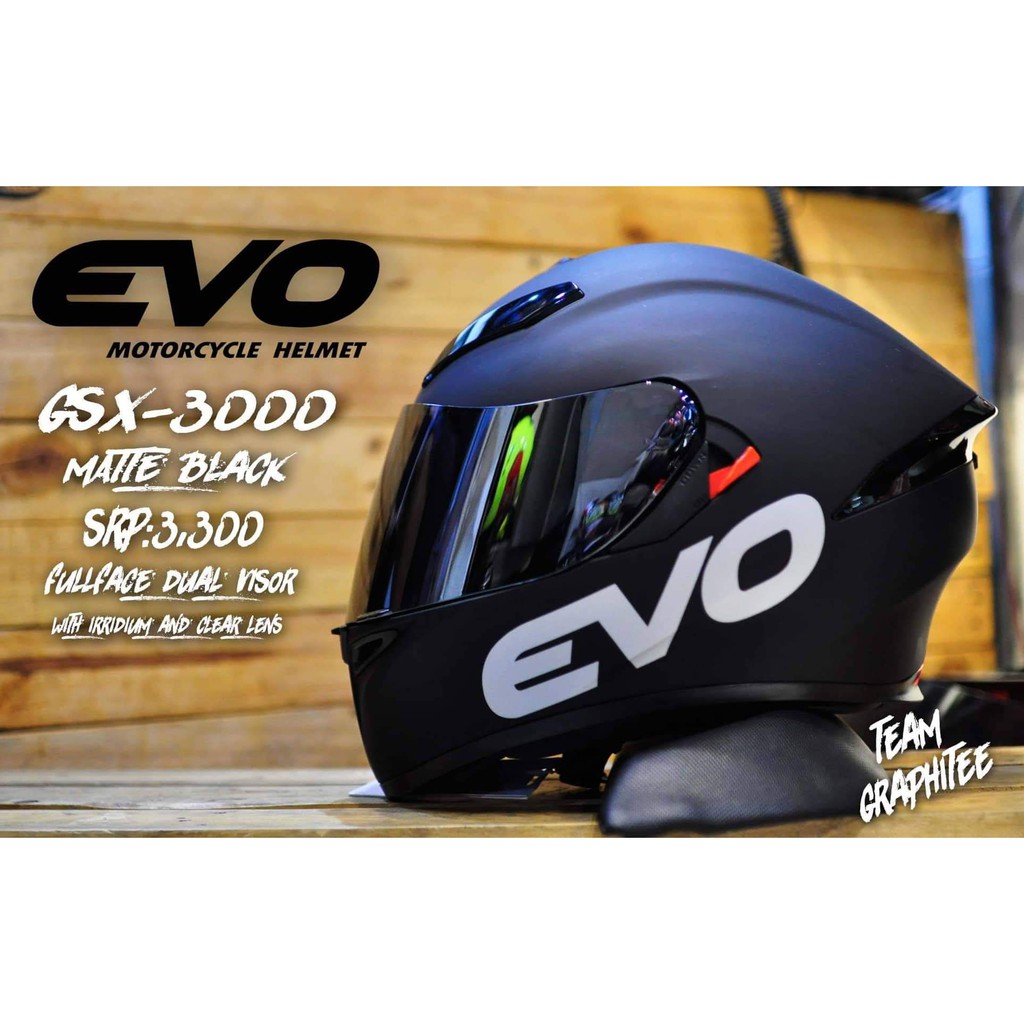 EVO GSX3000 MONO MATTE BLACK Shopee Philippines