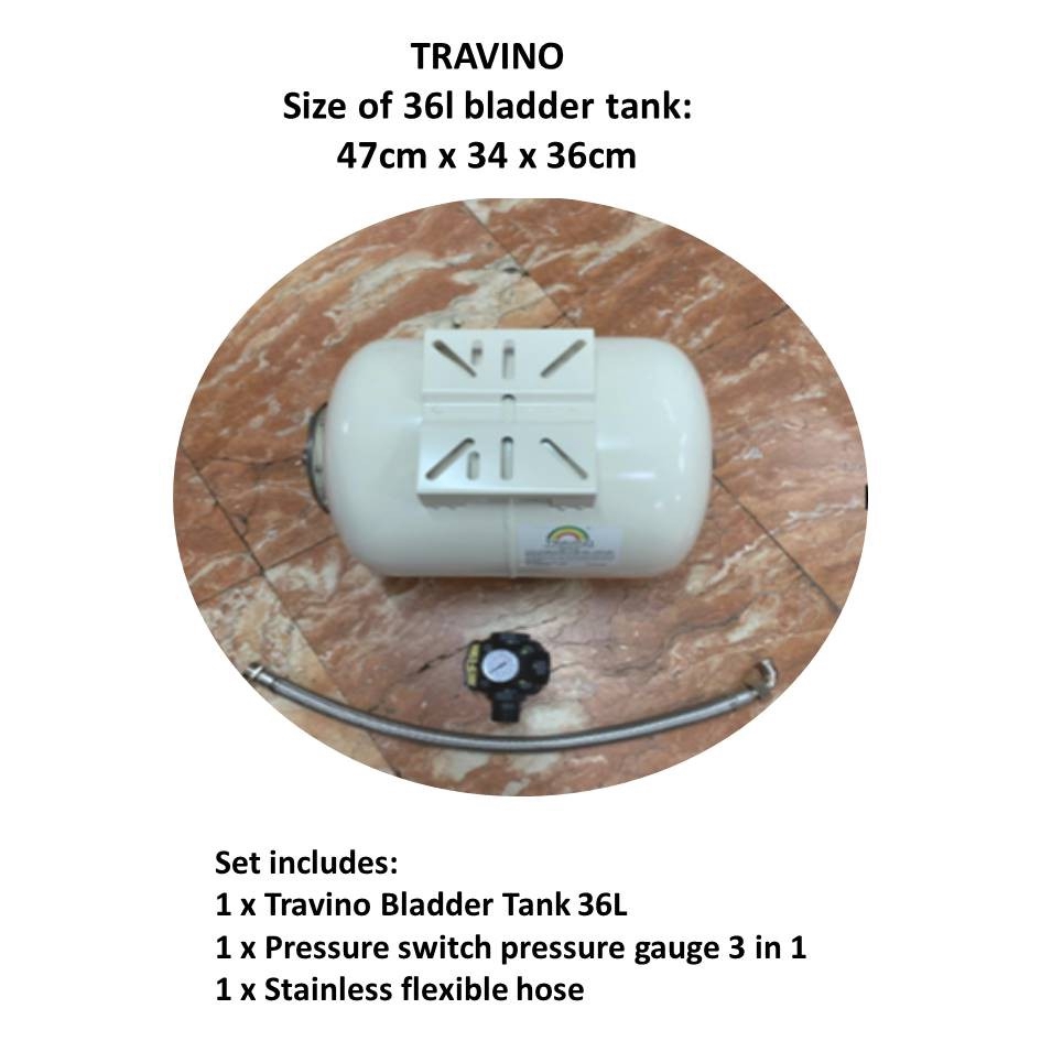 travino bladder tank