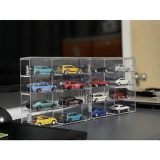 8 slot acrylic case for 1/64 Diecast (THICK MATERIAL)