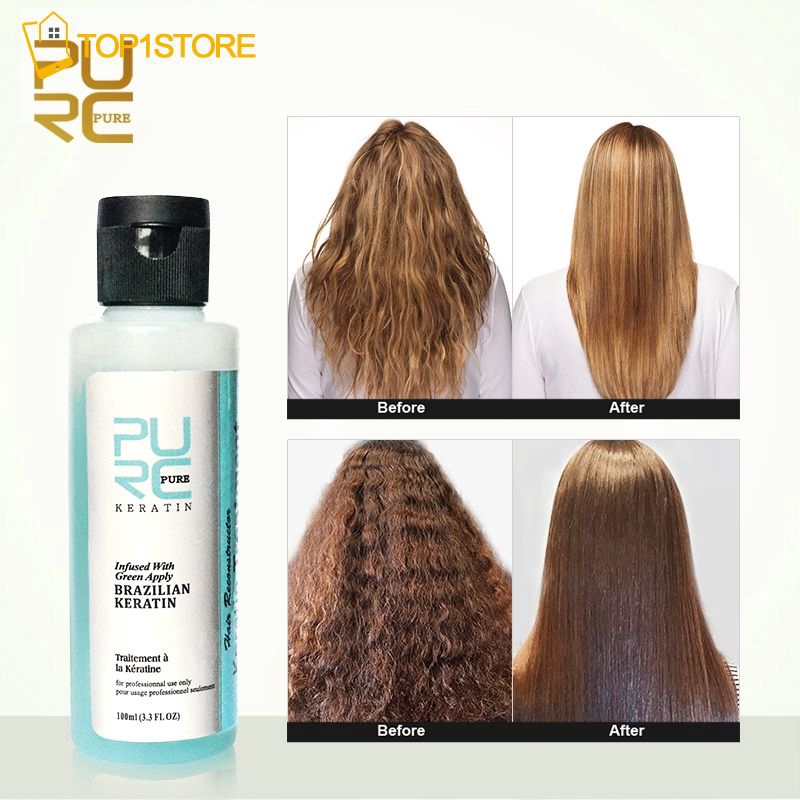 Purc 3 7 Apple Straight Hair Repair Damaged Hair Curly Hair