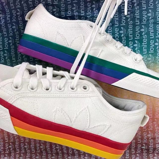 pride adidas trainers