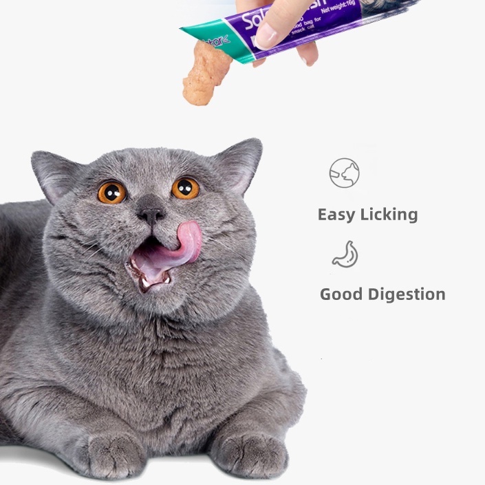 【Buy 10 FREE 5】 Cat Strip Cat Treats 16g/ Support Cat Wet Food Cat Kitten Adult Cat Pets Food Snacks #8