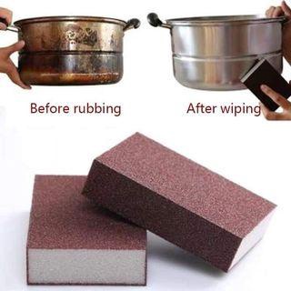Magic Nano Emery Sponge Brush Eraser Descaling Cleaning Kitchen Rust Cleaning Tool #2