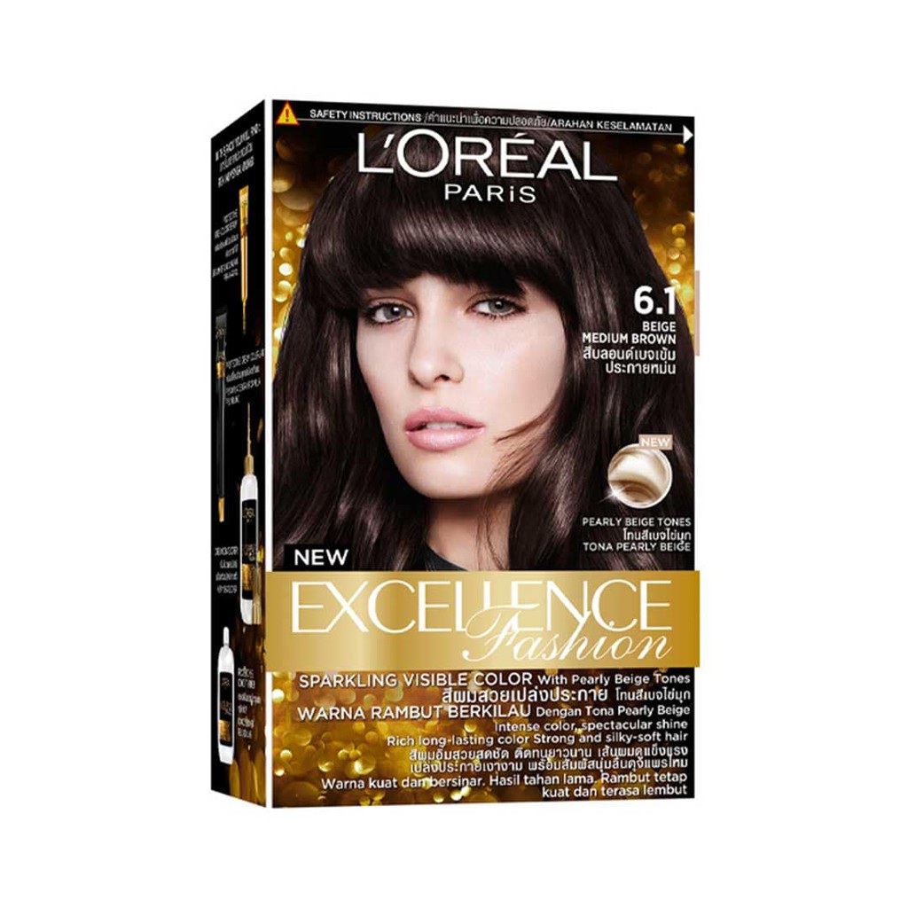 LOREAL Excellence Fashion  Beige Medium Brown Worlds  by LOreal  Paris | Shopee Philippines