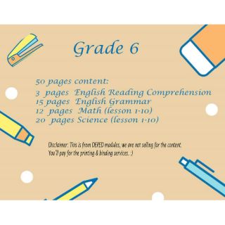 grade 5 grade 6 worksheets shopee philippines