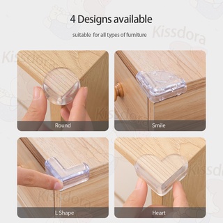 Kissdora Furniture Edge protector transparent table corner protector #4