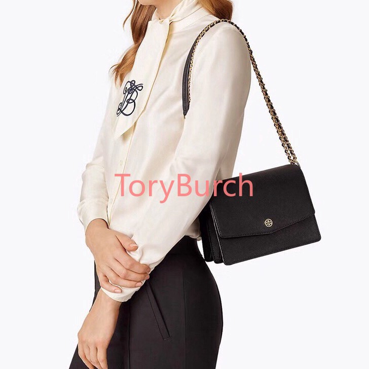 tory burch mini robinson convertible leather shoulder bag