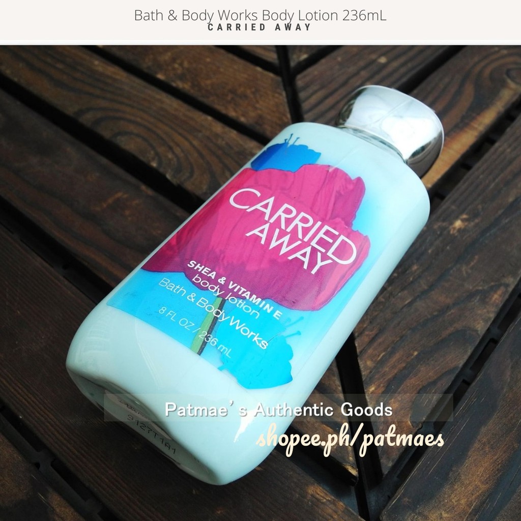 Bath and Body Works Body Lotion Carried Away 236mL Shopee Philippines