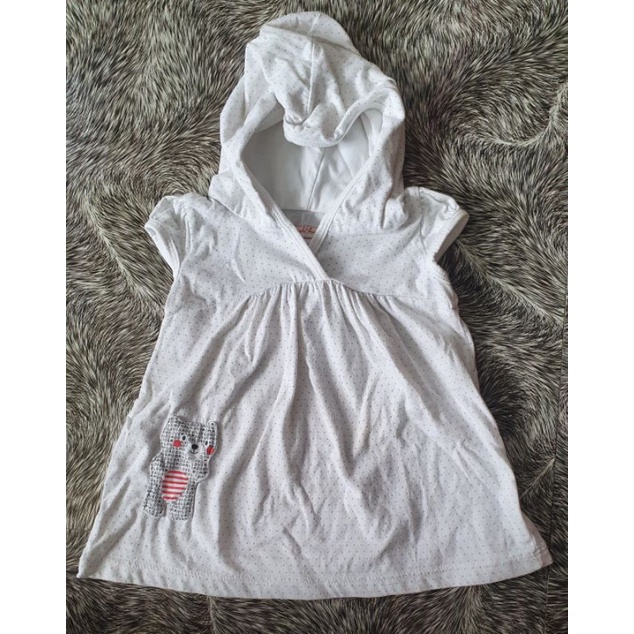 Pre loved Hush Hush Baby dress with Hoddie(bougth in sm) Shopee