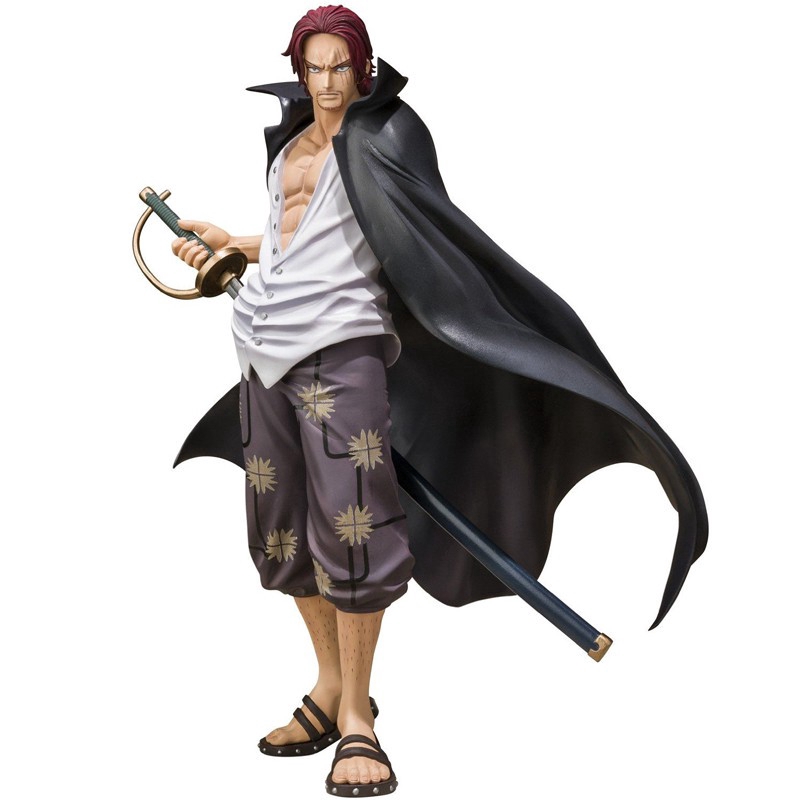 One Piece Red Haired Shanks Action Figure Shopee Philippines