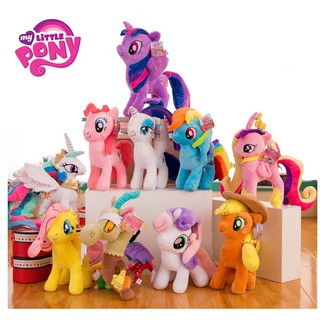 my little pony plush set