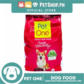 Pet One Adult Dog Food Maintenance, Care Naturally 1.4kg Dry Dog Food