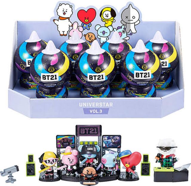 期間限定今なら送料無料 BT21⭐︎ユニバースターvol.3フィギュア