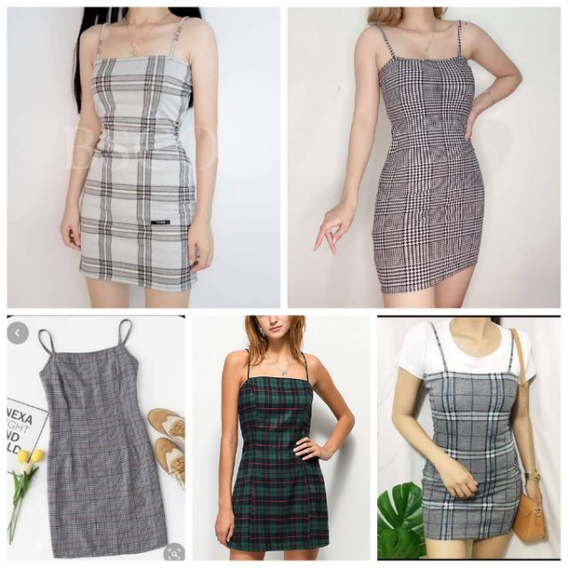 Burberry Print Mini Dress | Shopee 