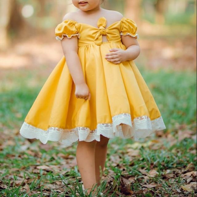 yellow dress 3t