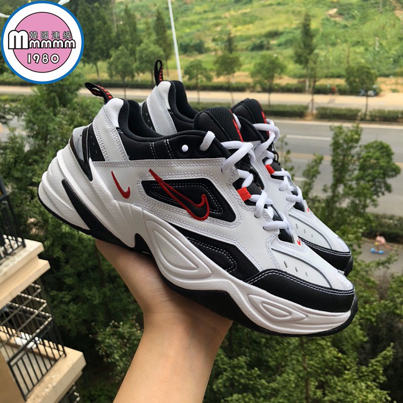panorama Digital lo mismo Nike M2K Tekno White Black Red Male Female Running Shoes Leisure Sports  Couple Training Shoes | Shopee Philippines