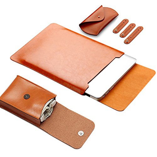 leather laptop case