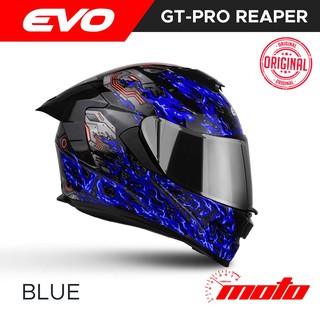 Evo Gt Pro Cyclone Full Face Dual Visor Helmet Shopee Philippines