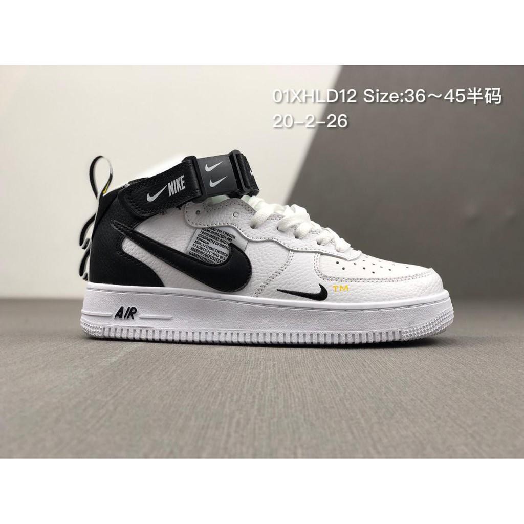 black af1 high top
