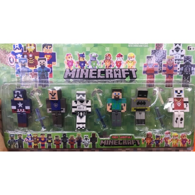 minecraft figure set