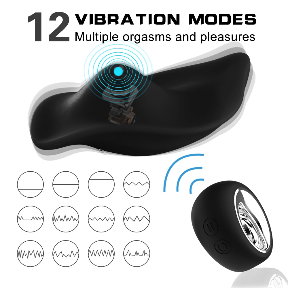 JIUAI Panties Vibrator Privacy Wearable Remote Vibrator Panty G Spot Massager Sex Toys For Women