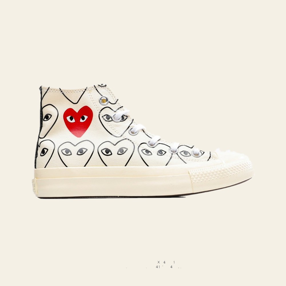 all star heart shoes