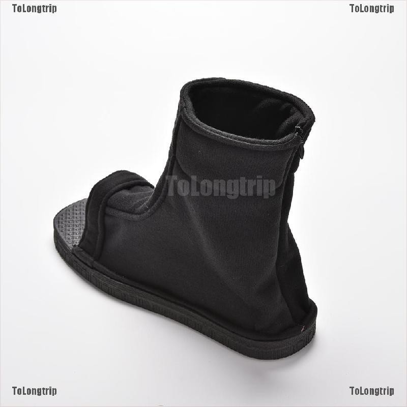 Adult/Child US 5 - US 11 OURCOSPLAY Black Shippuden Ninja Shinobi Shoes 