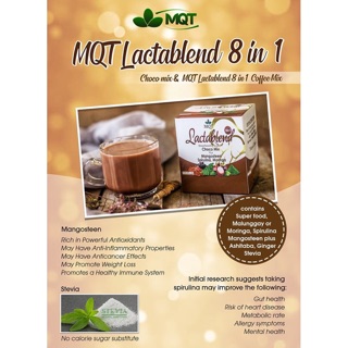 MQT Lactablend Coffee / Choco Lactation Drink Breastfeeding