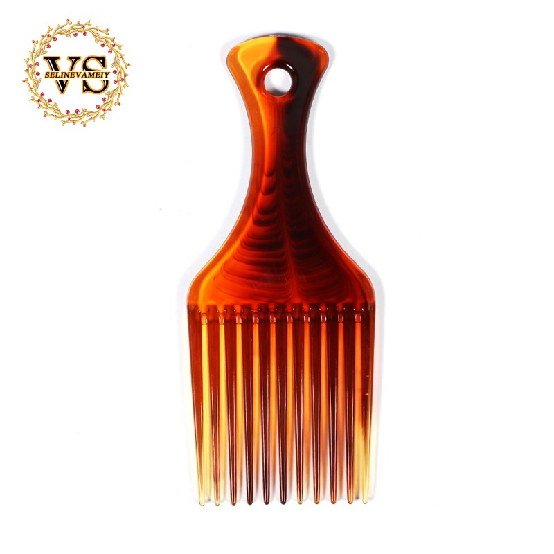 Hair Comb Hair Fork Comb Hairdressing Curly Hair Brush For Men