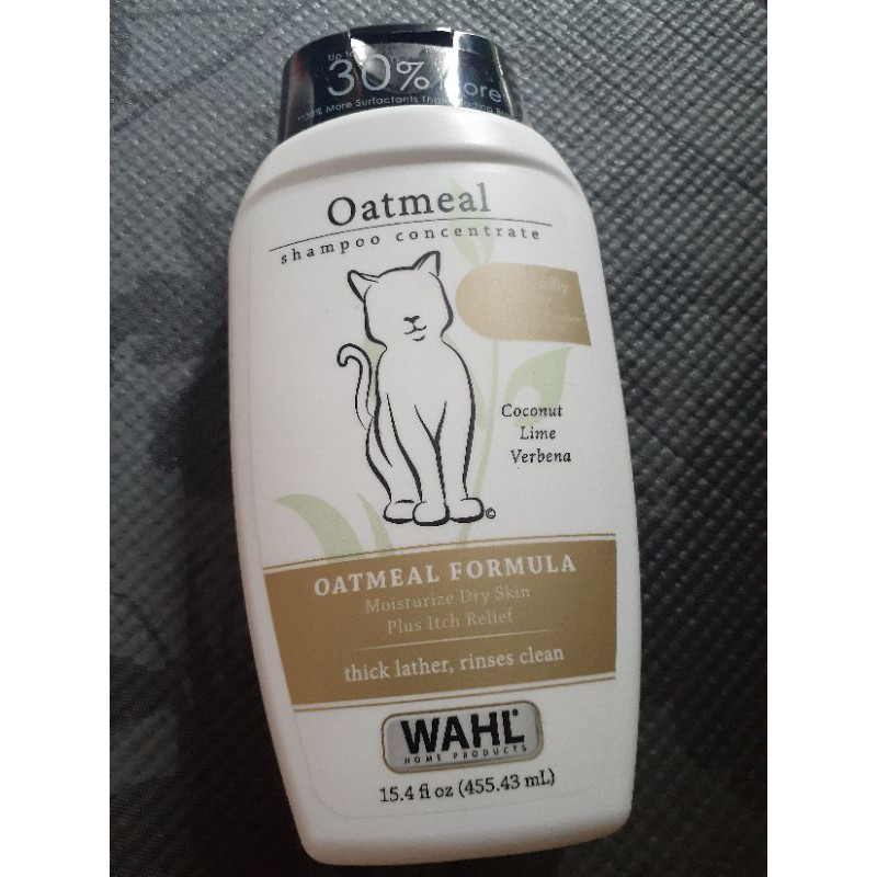 oatmeal shampoo concentrate