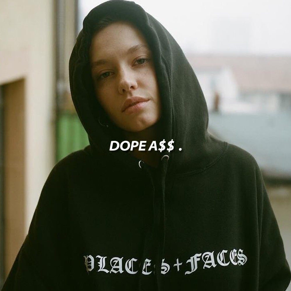 places plus faces hoodie