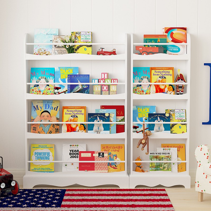 childrens wooden bookcase