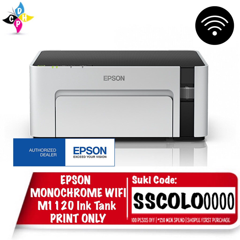 Epson EcoTank Monochrome M1120 Wi-Fi Ink Tank Printer | Shopee Philippines