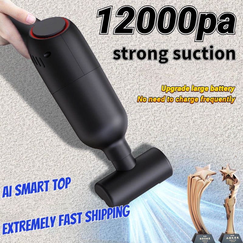12000pa Wireless cordless Portable Vacuum Cleaner mini car vaccum